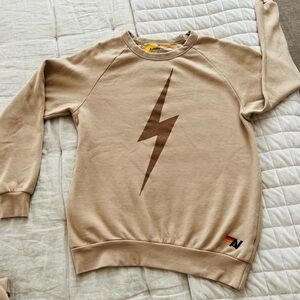 Aviator Nation Tan Sweatshirt